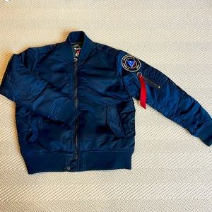 Pink Dolphin Flight/Bomber Jacket